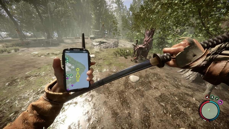 how to find compound bow in sons of the forest