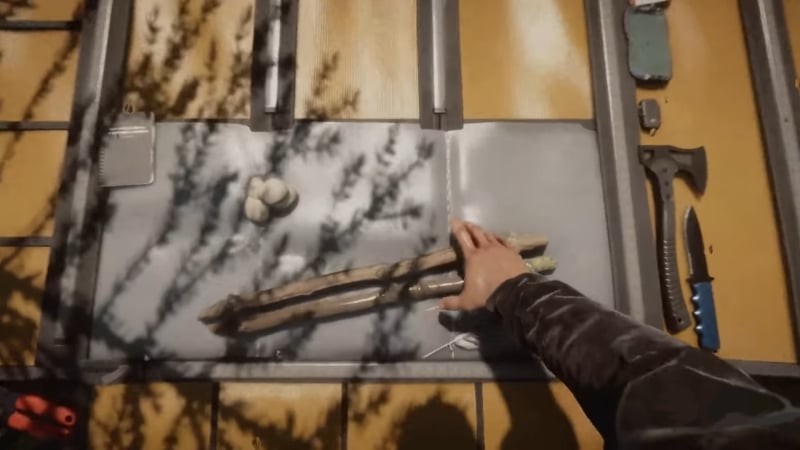 Sons of the Forest how to build Stairs