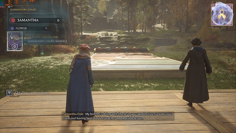 Hogwarts Legacy: How to Complete Summoners Court Match 2