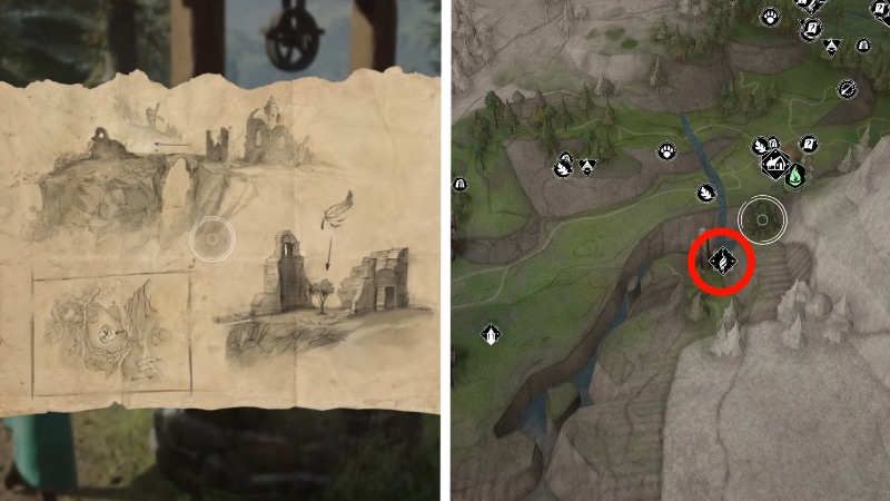 Well Well Well Treasure Chest Location in Hogwarts Legacy