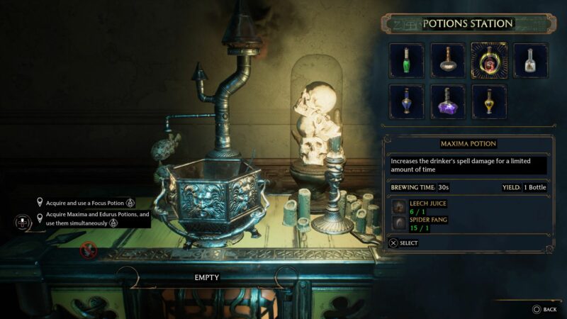 how to get maxima potion in hogwarts legacy