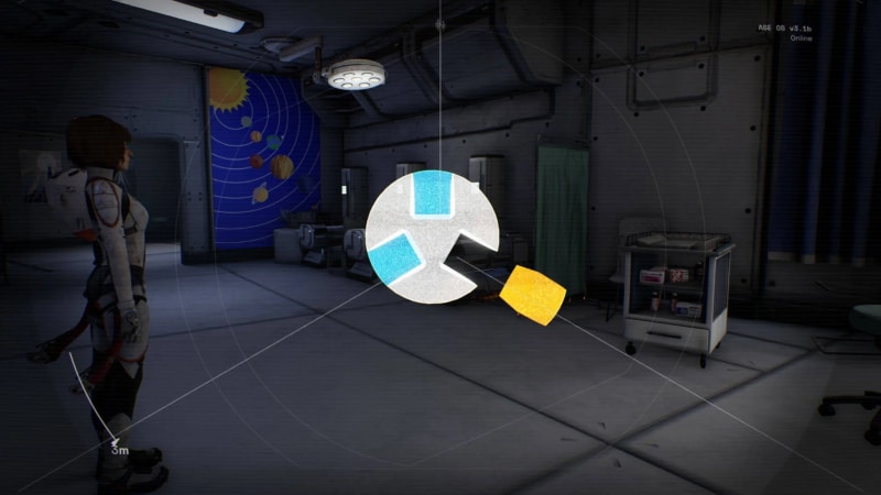 Hologram decryption scene deliver us mars