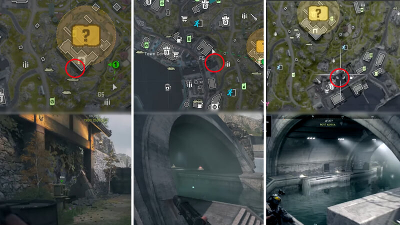 Ashika island Intel from Underground Waterway in Warzone 2 DMZ All Entrance Map Locations