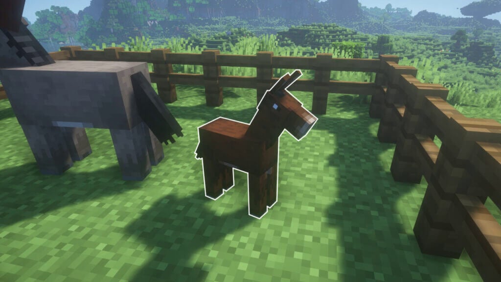 How To Breed Mules In Minecraft Baby Mules In Minecraft