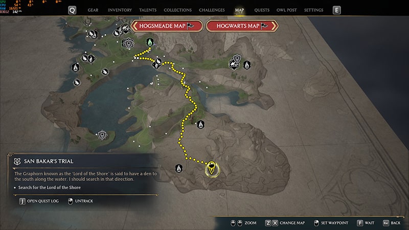 Hogwarts Legacy: How to Complete San Bakar's Trial