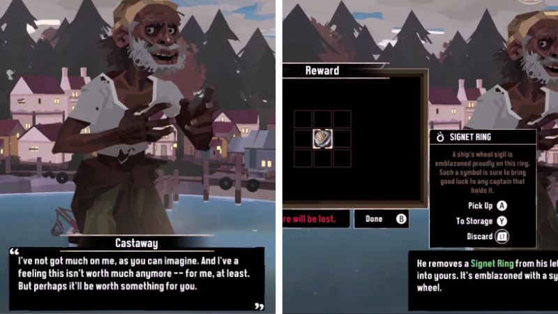 What is the Signet Ring Used for in DREDGE?