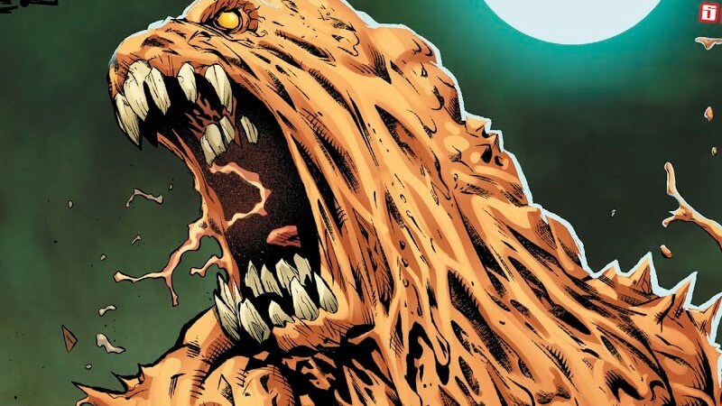 Clayface on the title page of Fall of the Batmen
