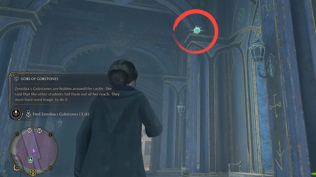 Gobstone Location 4 in Hogwarts