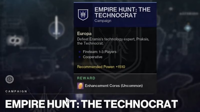 Grinding Empire Hunts to Unlock the Cloudstrike Exotic Sniper in Destiny 2