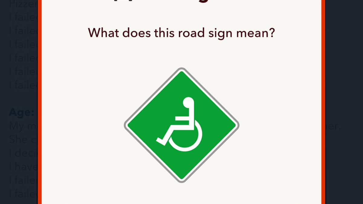 Handicapped Crossing