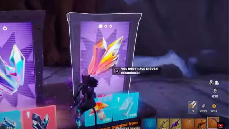 Sunbeam Crystals in Fortnite Valhalla