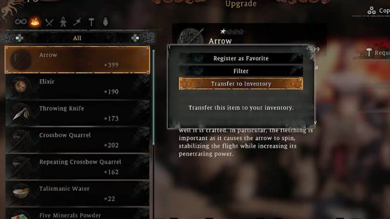 How to access your storehouse in Wo Long: Fallen Dynasty