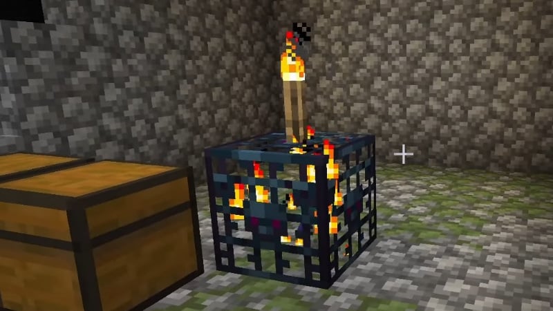 Monster Spawner Natural Generation Screenshot by Minecraft YouTuber JayDeeMC
