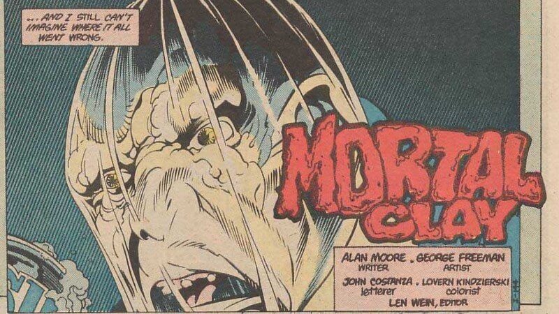 Title panel for Mortal Clay