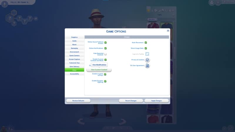 Add in Sims 4 Custom Content