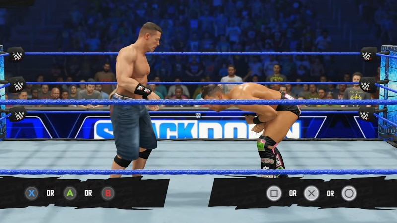 Successfully Breaking a Grapple Combo in WWE 2K23