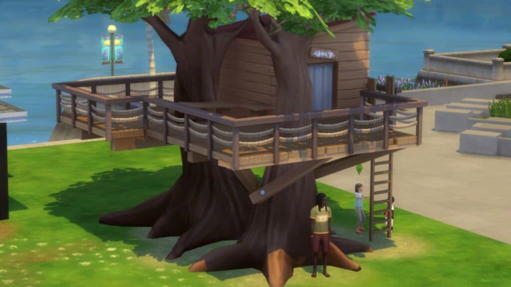 The Sims 4 Growing Together: How to Build a Treehouse Sims 4 Treehouse