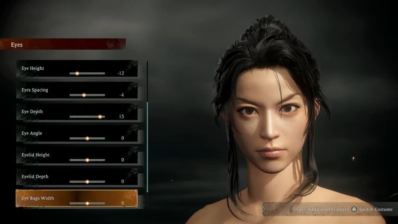 Change Appearance in Wo Long