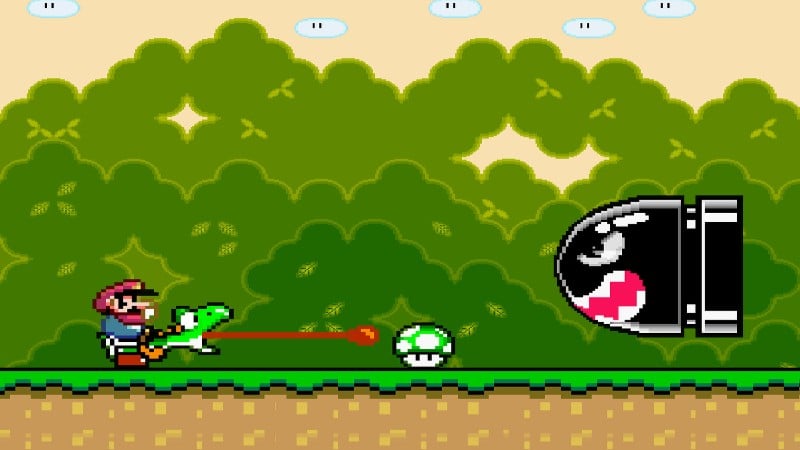 Yoshi in his first appearance