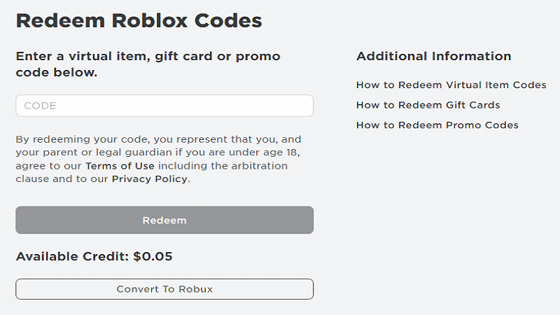 how to redeem roblox gift card on mobile and pc
