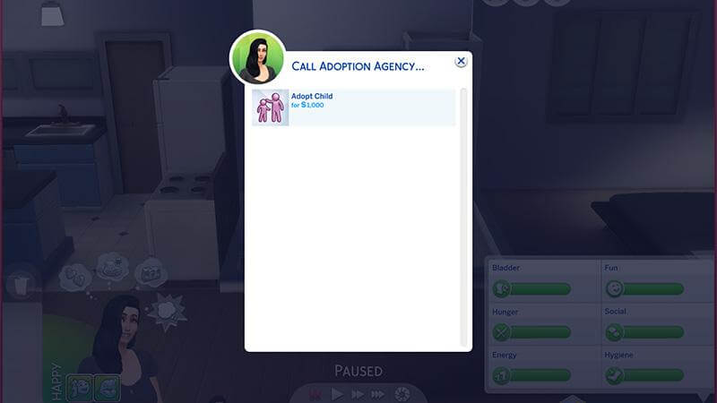 The Sims 4: How to Adopt a Child