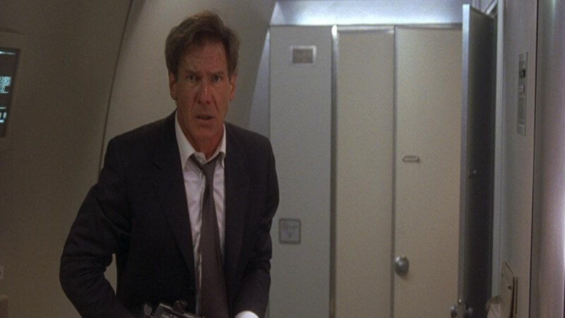 One of the Harrison Ford movie roles sees him as the president