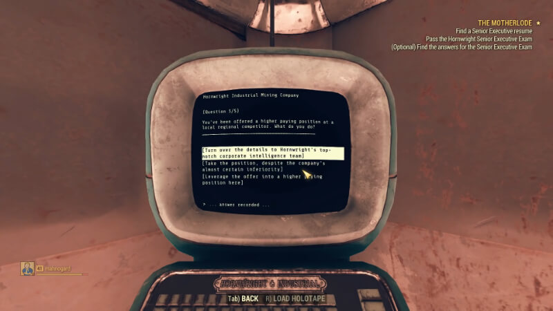 Combat Rifle Plan in Fallout 76