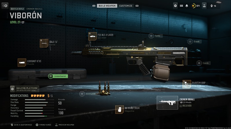 Best Cronen Squall Loadout in Warzone 2