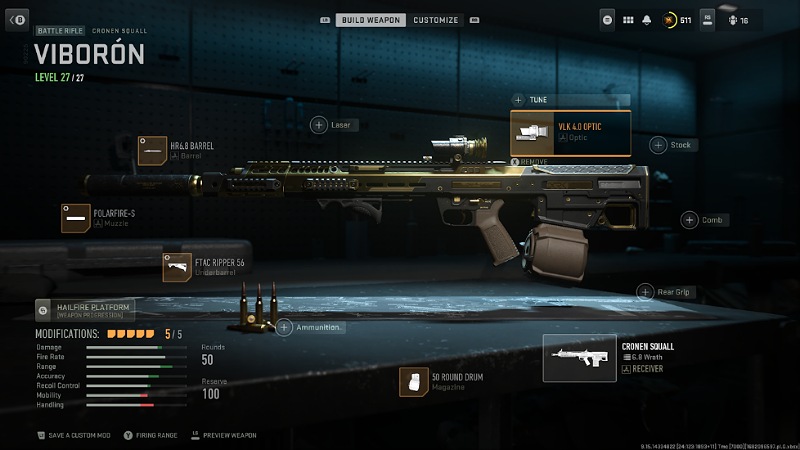 New Battle Rifle Loadout Warzone 2 Season 3