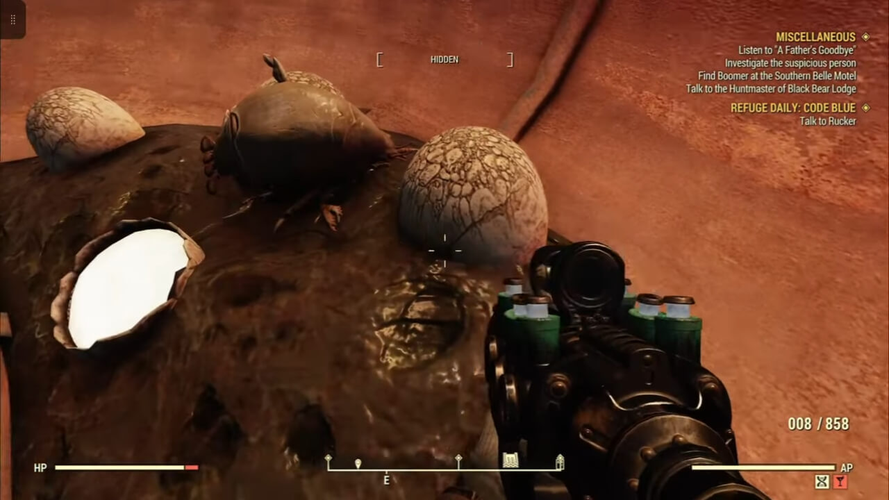 Mirelurk Eggs Locations in Fallout 76