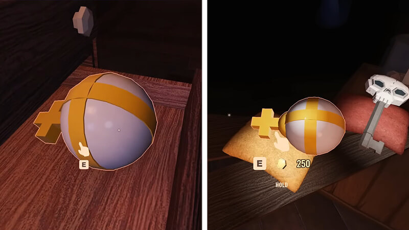 Finding and Buying a Holy Hand Grenade in Doors