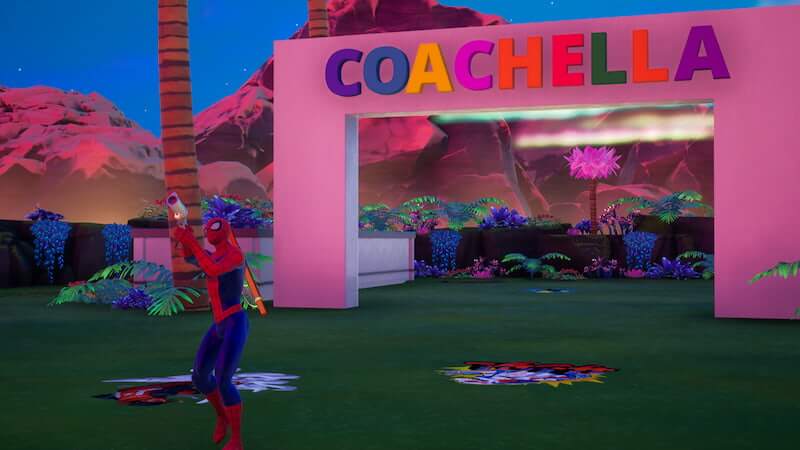 Fortnite Coachella Island Launch Fireworks Flare Gun