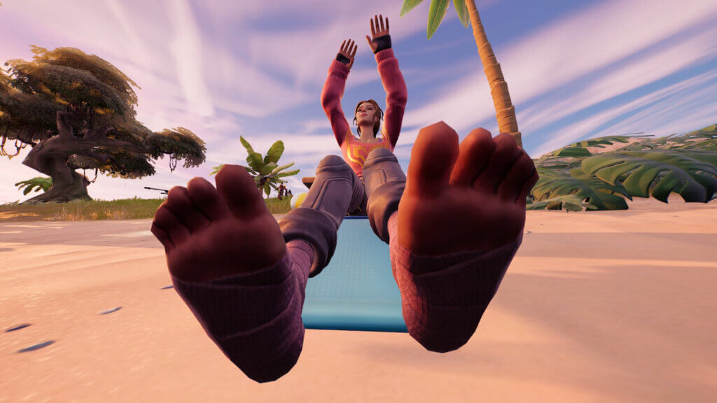 Fortnite Toes Meme