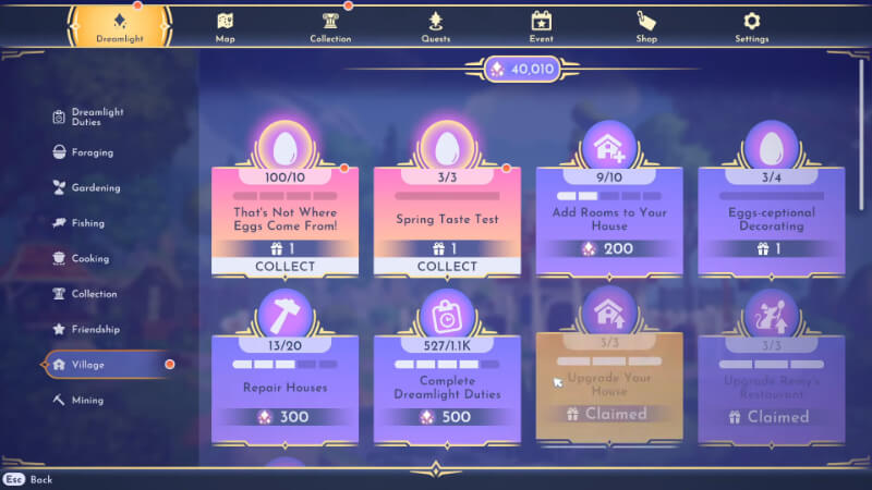 How to Complete Spring Taste Test in Disney Dreamlight Valley