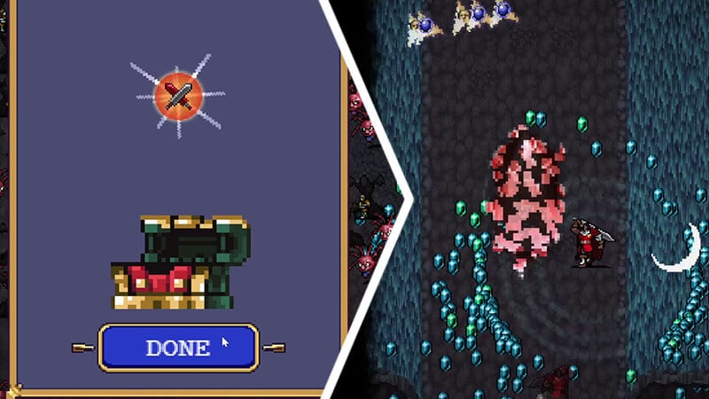 Legionnaire Break the Seal of the Abyss in Vampire Survivors