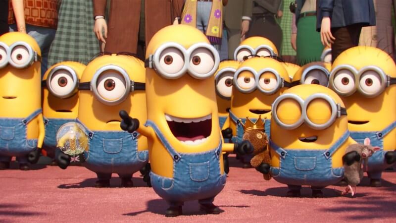 the Minions in their first solo movie