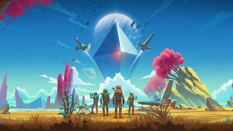 No Man’s Sky 4.23 Update Patch Notes - official art poster