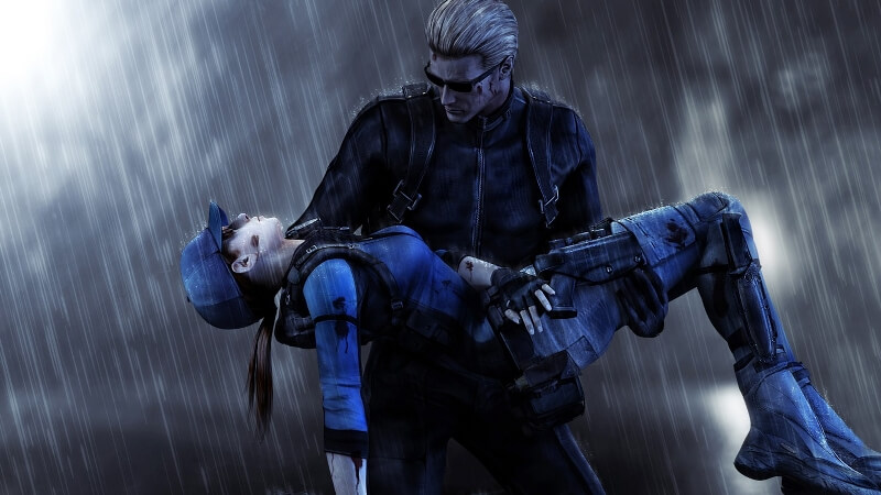 RE5 Wesker and Jill Valentine