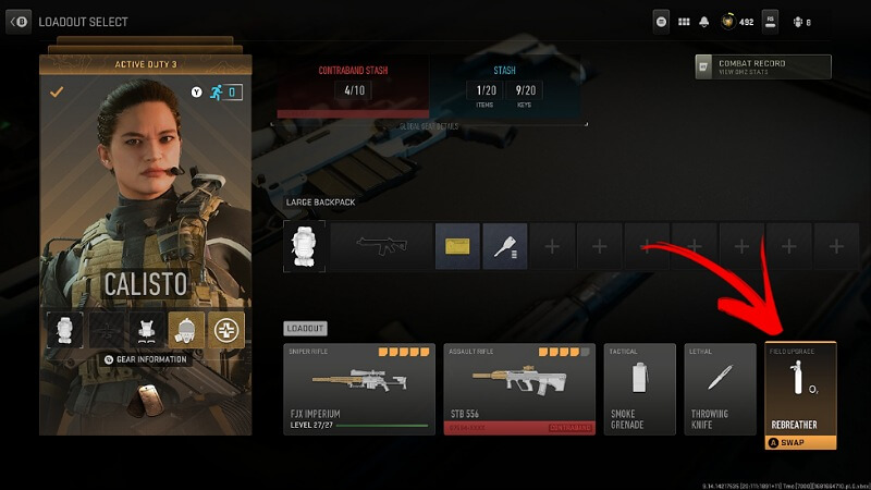 Rebreather Field Upgrade