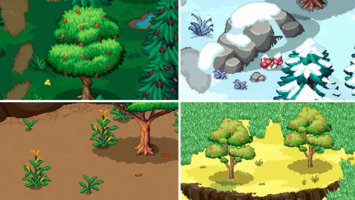 Crops you can gather while foraging