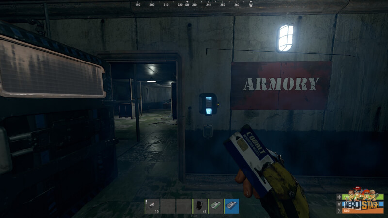 Airfield Puzzle Guide Blue Keycard Room