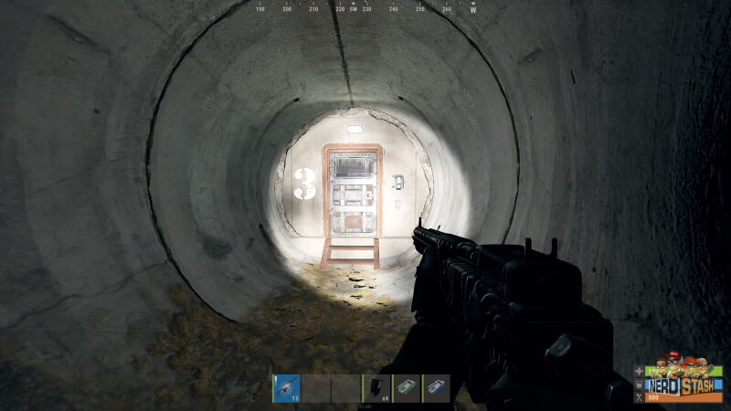 Rust Airfield Greencard Keycard Door