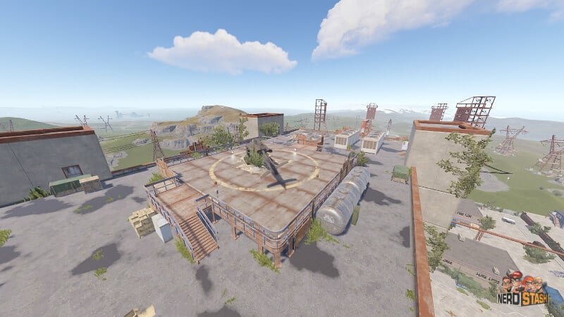 Rust How To Solve The Launch Site Roof