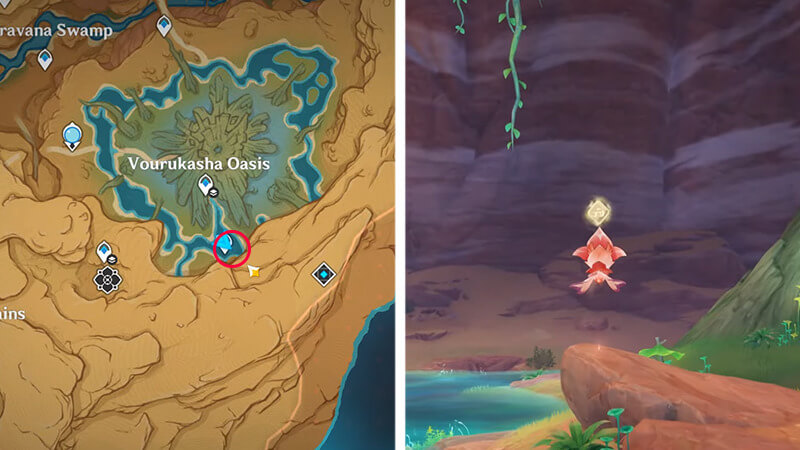 Search for the lost monument fragments with Sorush's help Map Location 2