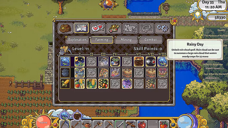 Sun-Haven-The-Rain-Cloud-Spell