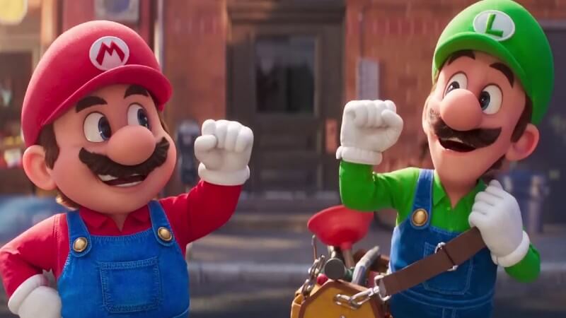 Screenshot from the Mario movie from Illumination