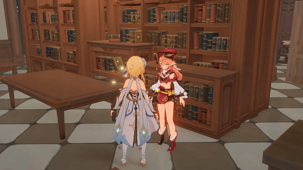 How to Invite Characters to Teapot in Genshin Impact Talking to Yanfei via Invite Characters to Teapot in Genshin Impact