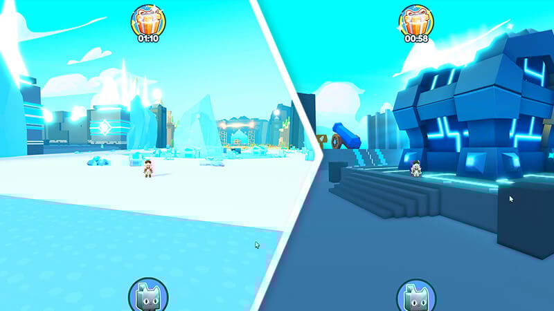 Tech Entry Biome and Cannon to Unlock Tech World in Pet Simulator X