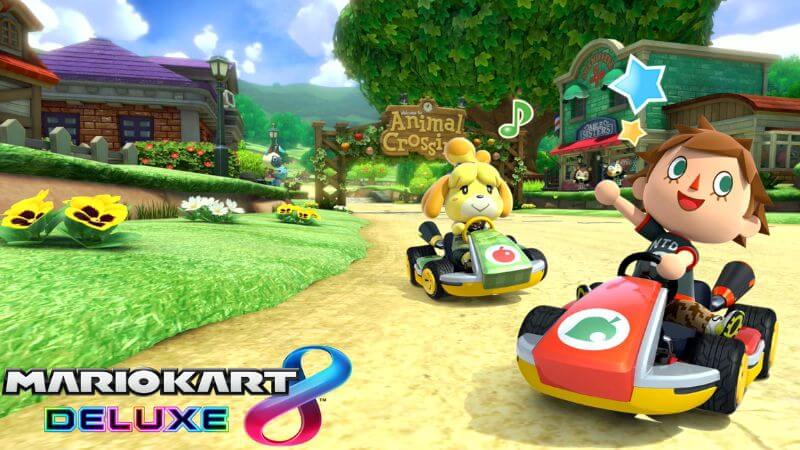 Animal Crossing from Mario Kart 8