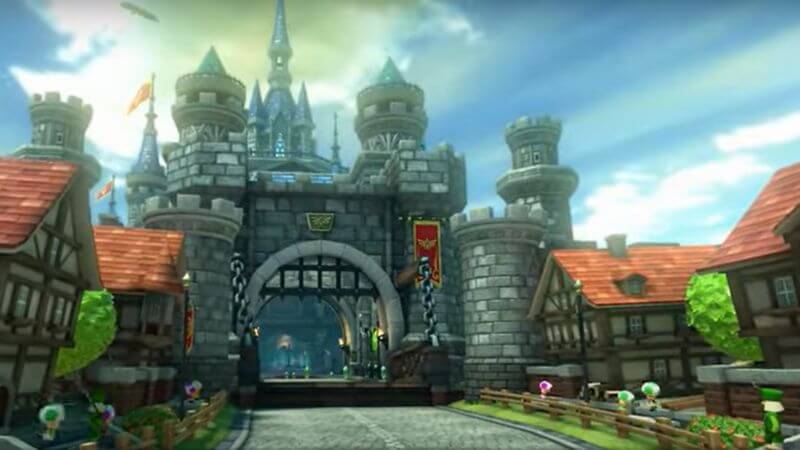 Hyrule Circuit from Mario Kart 8